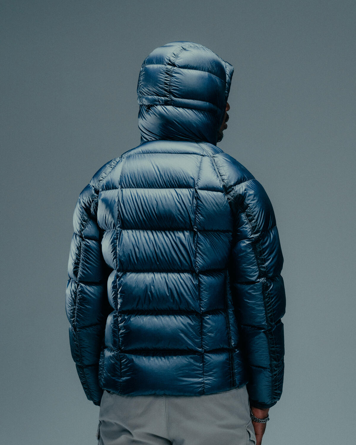 C.P. Company OUTERWEAR MEDIUM JACKET IN DD SHELL